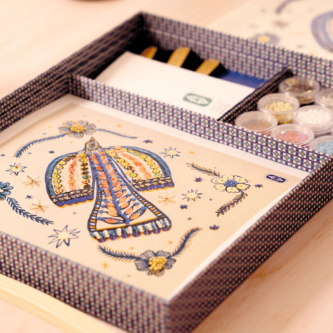 Atelier creativ 59 pentru adulti Broderie cu margele, Djeco Adult, Baiat, Fata, varsta +9 ani [4]
