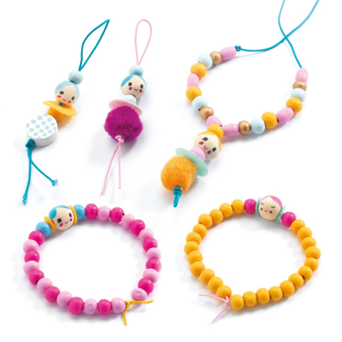 Atelier creativ Margele si figurine, Djeco Fata, varsta +9 ani, 6 - 9 ani [2]