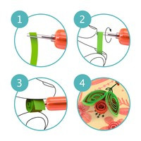 Atelier de Quilling, Fete elegante, Djeco [2]