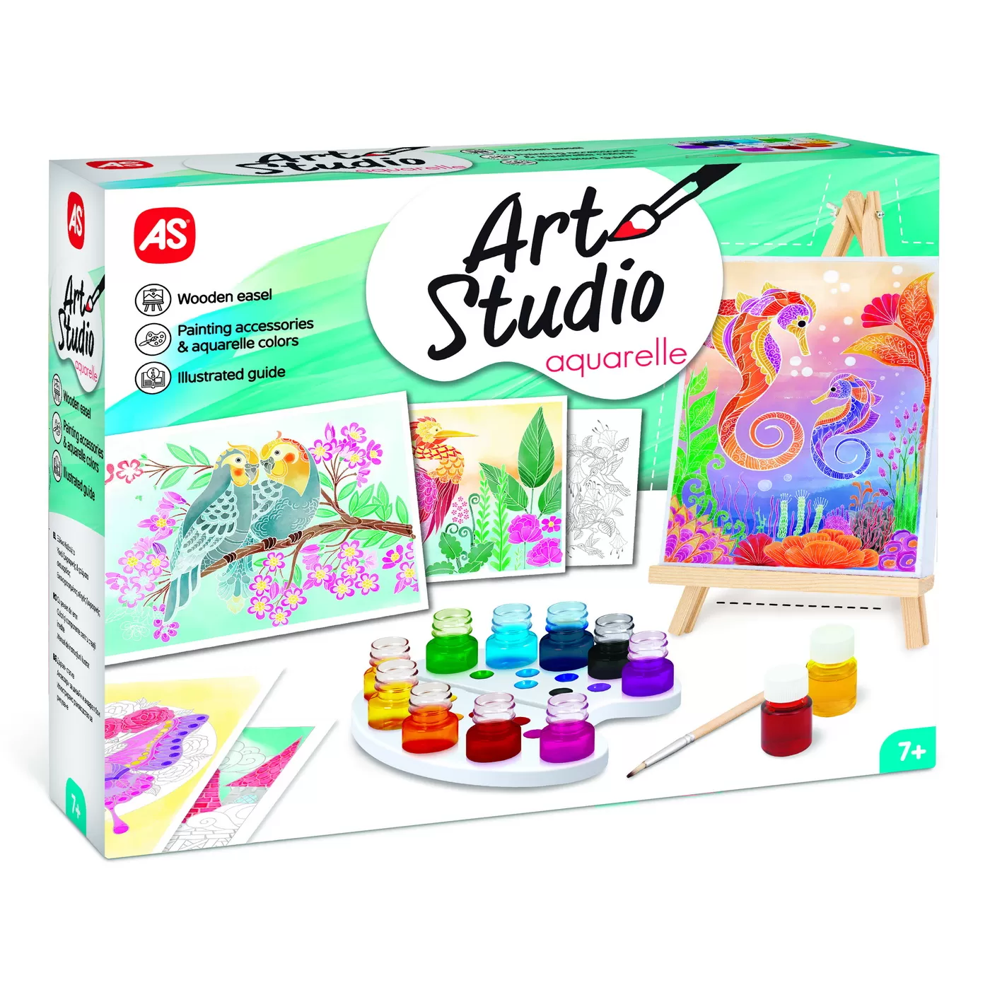 Seturi colorat, pictură și desen - Atelierul de pictura, Art Studio Aquarelle, varsta de la 7 ani la +15 ani