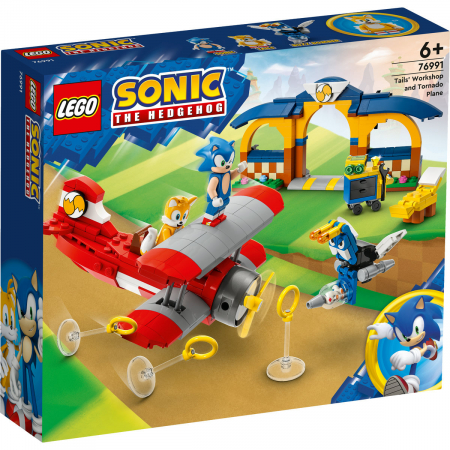 Atelierul lui Tails si avion Tornado, varsta de la 6 ani la 12 ani [1]