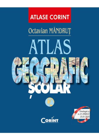 Cărți Educative, Activități - Atlas geografic general nou (albastru)