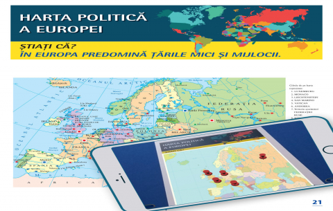 Atlas geografic scolar. Cunoasterea Terrei prin realitatea augmentata [3]