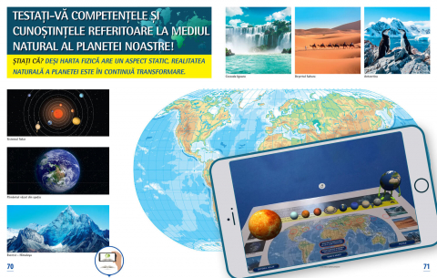 Atlas geografic scolar. Cunoasterea Terrei prin realitatea augmentata [4]