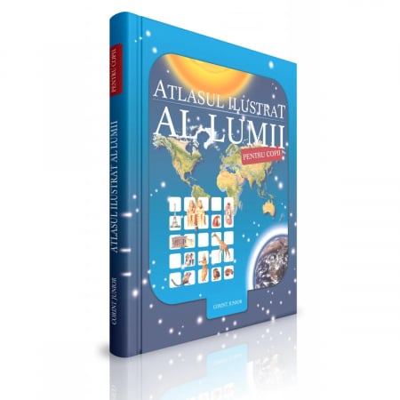 Cărți Educative, Activități - ATLASUL ILUSTRAT AL LUMII PENTRU COPII (ORPHEUS) 2023