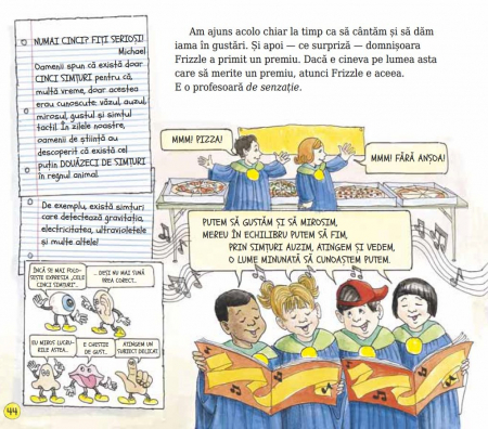 Autobuzul magic, Sa exploram simturile - Joanna Cole [1]