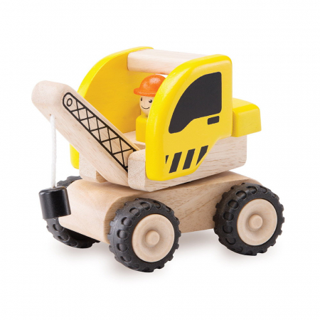 Mașini, trenulețe, vehicule - Automacara din lemn, Wonderworld