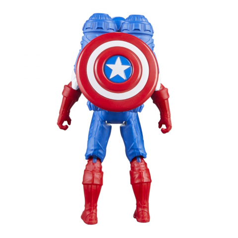 Avangers epic hero battle gear figurina captain america 10cm, varsta de la 4 ani la 10 ani [3]