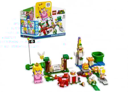LEGO® - Aventurile lui Peach - set de baza, varsta de la 6 ani la 12 ani
