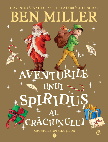 Cărți Educative, Activități - Aventurile unui spiriduș al Crăciunului, autor Ben Miller
