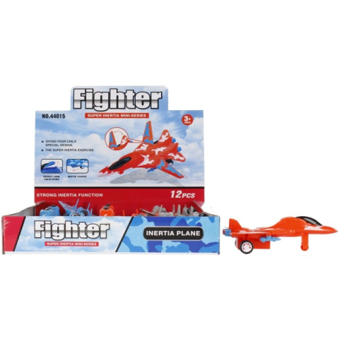 Jucării și Jocuri pentru copii - Avion cu autopropulsie MegaCreative 482871, 15cm, plastic, diverse culori, 3+ ani
