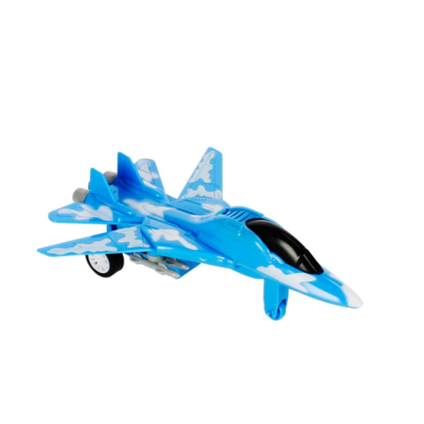 Avion cu autopropulsie MegaCreative 482871, 15cm, plastic, diverse culori, 3+ ani [4]
