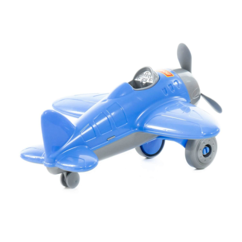 Avion cu elice Polesie Omega 72306, 24cm, plastic, diverse culori, 3+ ani [6]