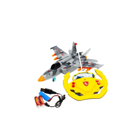 Avion cu telecomanda MegaCreative 482739, MIG-25, 25cm, plastic, multicolor, 6+ ani [1]