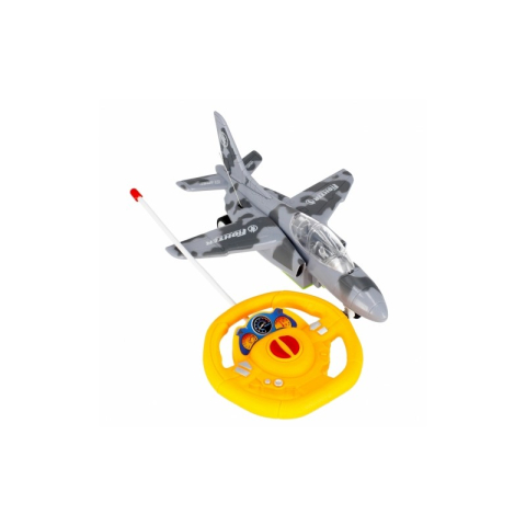 Avion cu telecomanda MegaCreative 498869, 23cm, necesita baterii 4xAA, plastic, multicolor, 3+ ani [1]