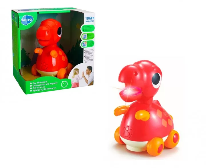 Baby dino tyrannosaurus rex cu sunete si lumini, varsta de la 1 an la 5 ani [2]