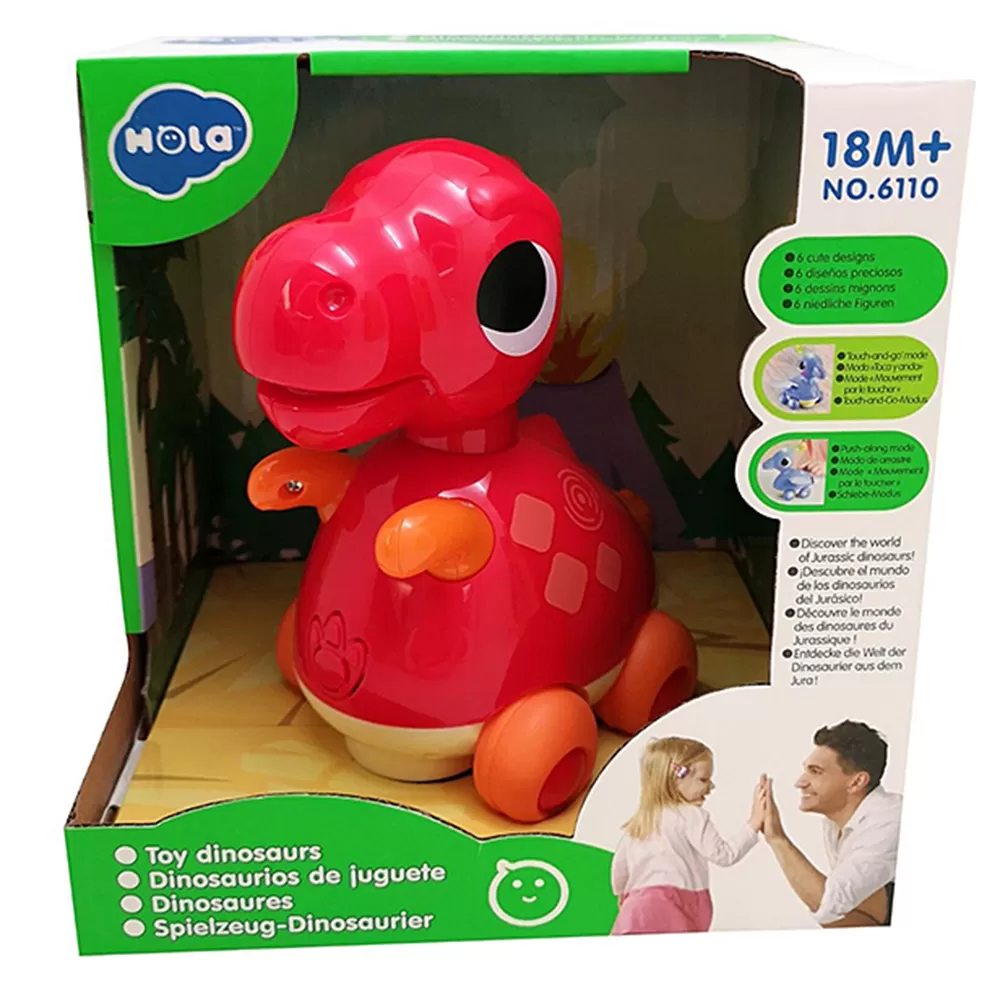 Jucării și Jocuri pentru copii - Baby dino tyrannosaurus rex cu sunete si lumini, varsta de la 1 an la 5 ani