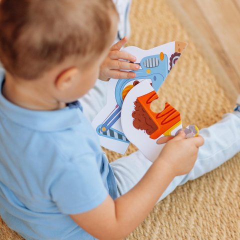 Baby puzzle 3 in 1 - Mijloace de transport (2,3,4 piese) [4]