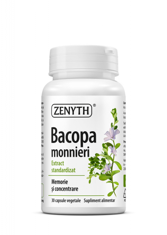 Capsule/comprimate/siropuri - Bacopa monnieri 30 cps