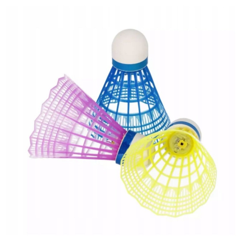 Badminton - Set 3 fluturasi PVC, MegaCreative, 576835, 7x17 cm [2]