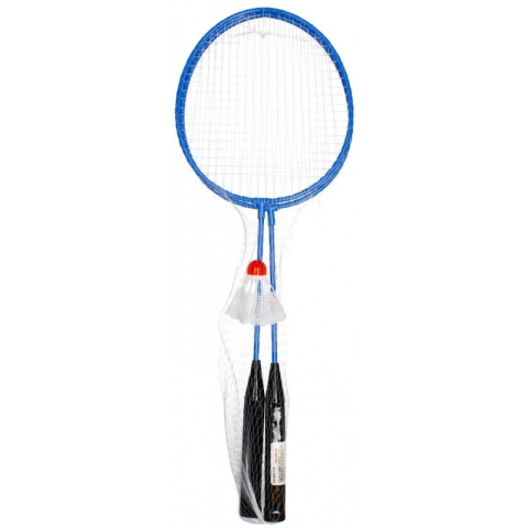 Jucării și Jocuri pentru copii - Badminton - set x2 rachete + fluturas, metal, diverse culori, 3+ ani, MegaCreative, 380038