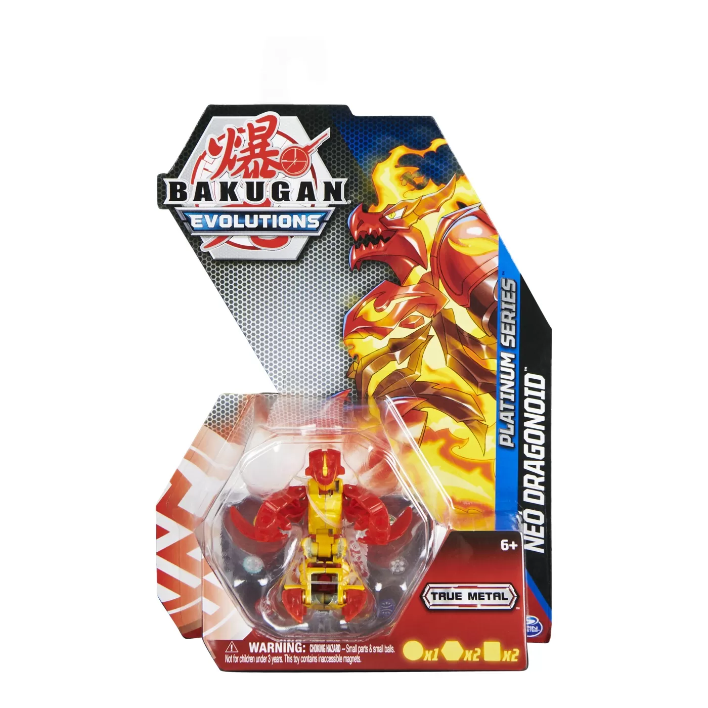 Jucării și Jocuri pentru copii - Bakugan s4 figurina metalica neo dragonoid, varsta de la 6 ani la +15 ani