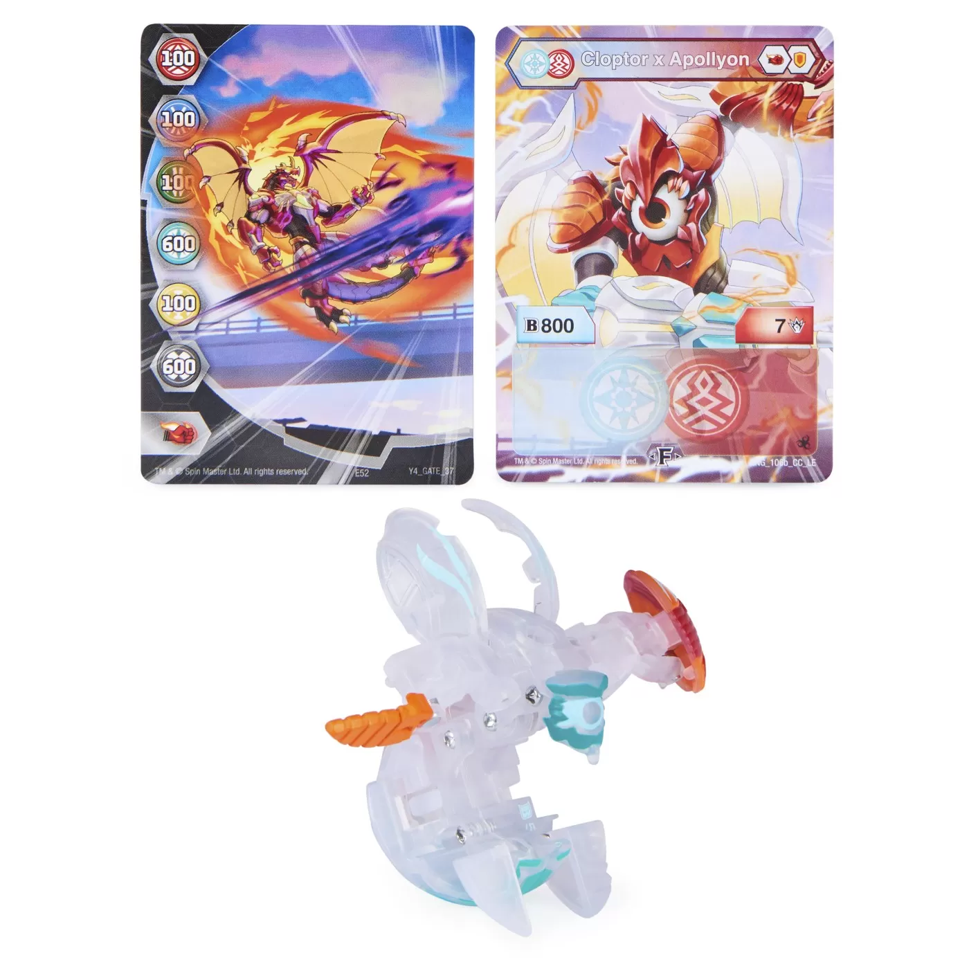 Bakugan s5 bila clasica cloptor apollyon, varsta de la 6 ani la 12 ani [1]