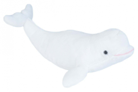 Jucării și Jocuri pentru copii - Balena Beluga - Jucarie Plus Wild Republic 20 cm