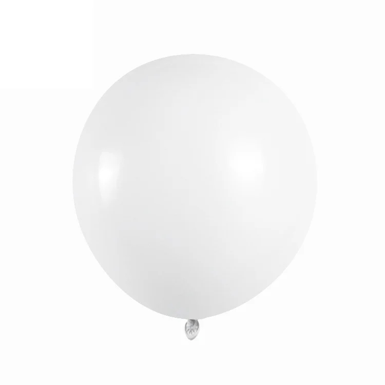 Cadouri Jucării Copii Grădiniță - Baloane 100/set 190gr 28cm culoarea Alb