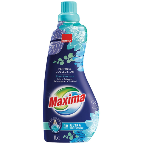Spalare si intretinere rufe - Balsam rufe 1l ultra concentrat blue blossom sano maxima