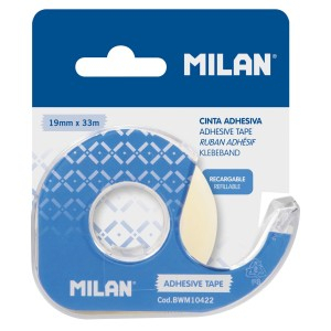 Birotică și Papetărie - Banda adeziva 19x33 cu suport pe blister milan bwm10422