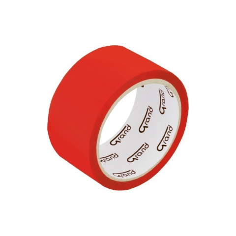 Birotică și Papetărie - Banda adeziva Grand 130-1243, simpla, 48mm x 50m, rosu, acrilic