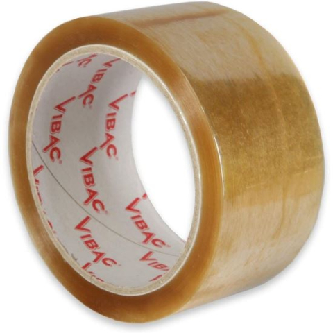 Birotică și Papetărie - Banda adeziva pentru ambalare VIBAC Solvent  48 mm x 60 m transparent 3