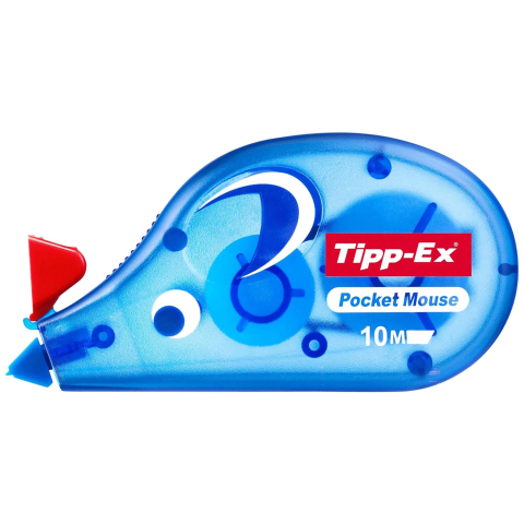Rechizite Școlare - Banda corectoare 4.2mm*10m pocket mouse bic