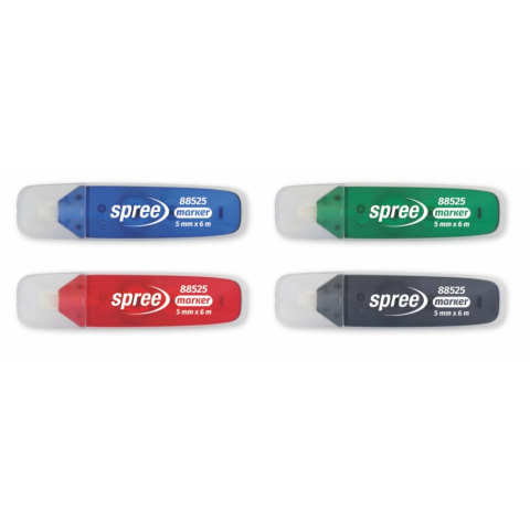 Rechizite Școlare - Banda corectoare Spree tip marker 5mm x 6m  