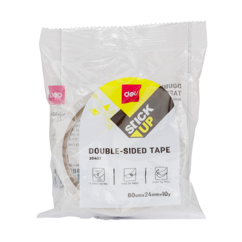 Banda dublu adeziva alba 10y*24mm deli [2]