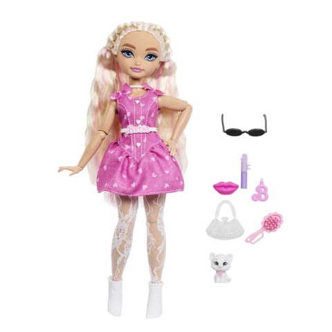 Barbie dream besties papusa barbie malibu cu accesorii  copii varsta 4 ani - 10 ani [1]