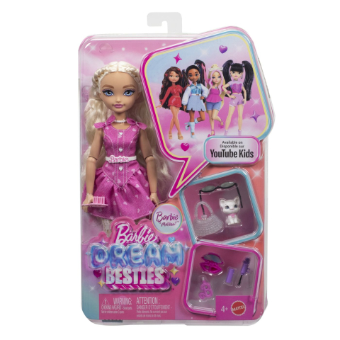 Jucării și Jocuri pentru copii - Barbie dream besties papusa barbie malibu cu accesorii  copii varsta 4 ani - 10 ani