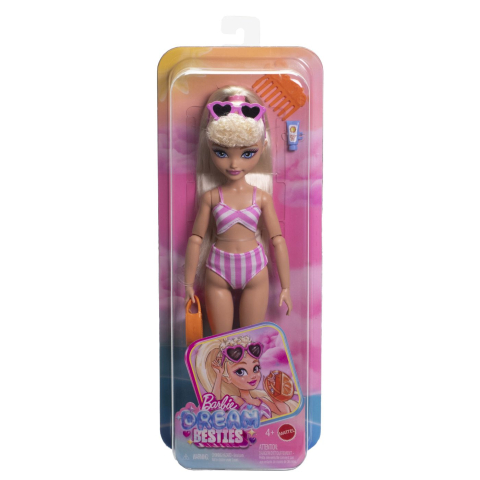 Jucării și Jocuri pentru copii - Barbie dream besties papusa barbie malibu la plaja cu accesorii copii varsta 4 ani - 9 ani