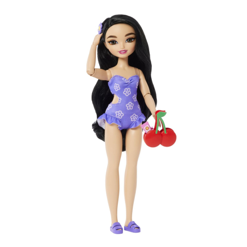 Barbie dream besties papusa barbie renee la plaja cu accesorii copii varsta 4 ani - 9 ani [2]