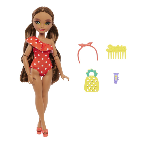 Barbie dream besties papusa barbie teresa la plaja cu accesorii copii varsta 4 ani - 9 ani [1]