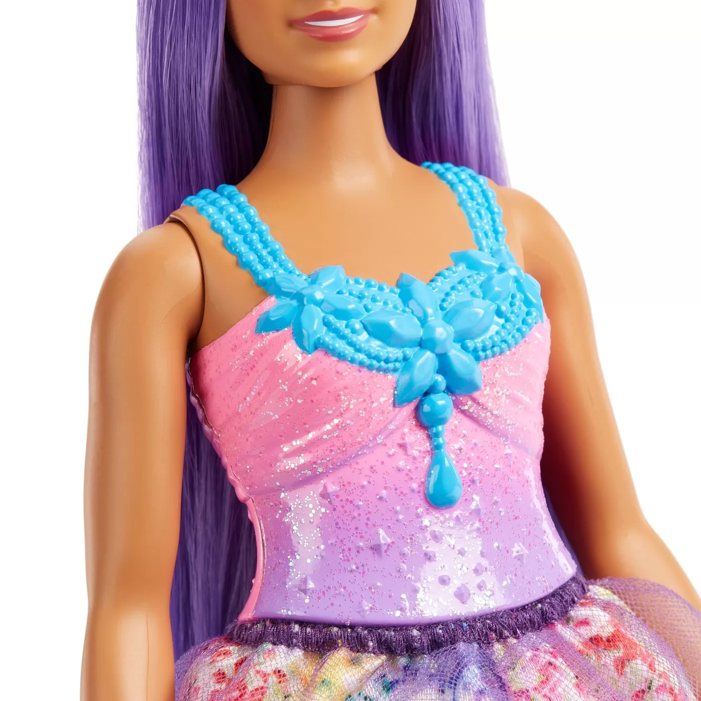 Barbie dreamtopia papusa printesa cu par mov, varsta de la 3 ani la 12 ani [5]