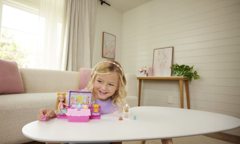 Barbie family and friends set clubul lui chelsea petrecere cu ceai surpriza copii 3 ani - 8 ani [3]