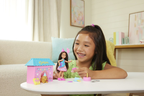 Barbie family and friends set clubul lui chelsea zi de nastere copii varsta 3 ani - 7 ani [3]