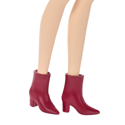 Barbie fashionistas papusa barbie bruneta cu rochie leopard roz copii varsta 3 ani - 8 ani [4]