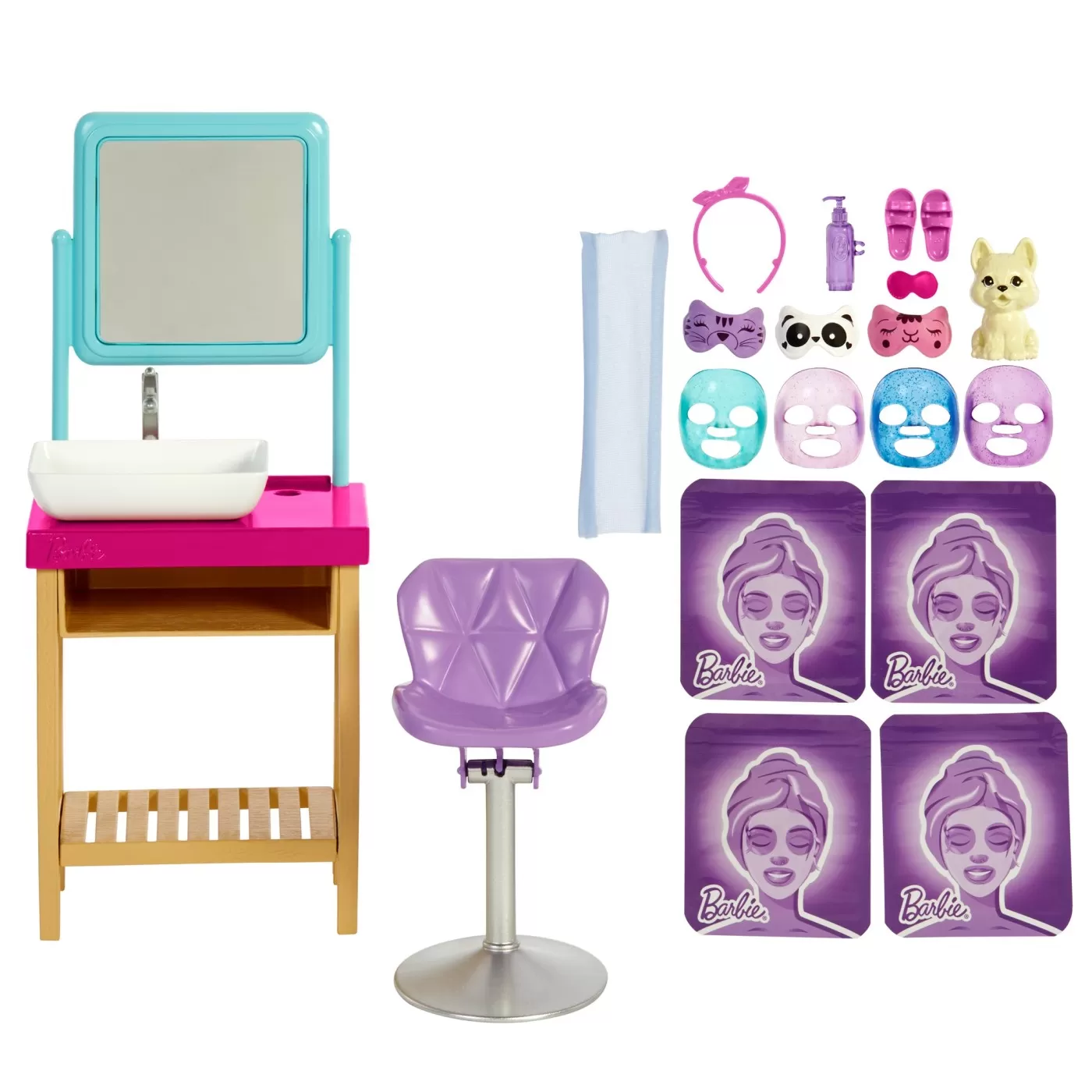 Barbie la salonul de cosmetica, varsta de la 3 ani la 12 ani [7]