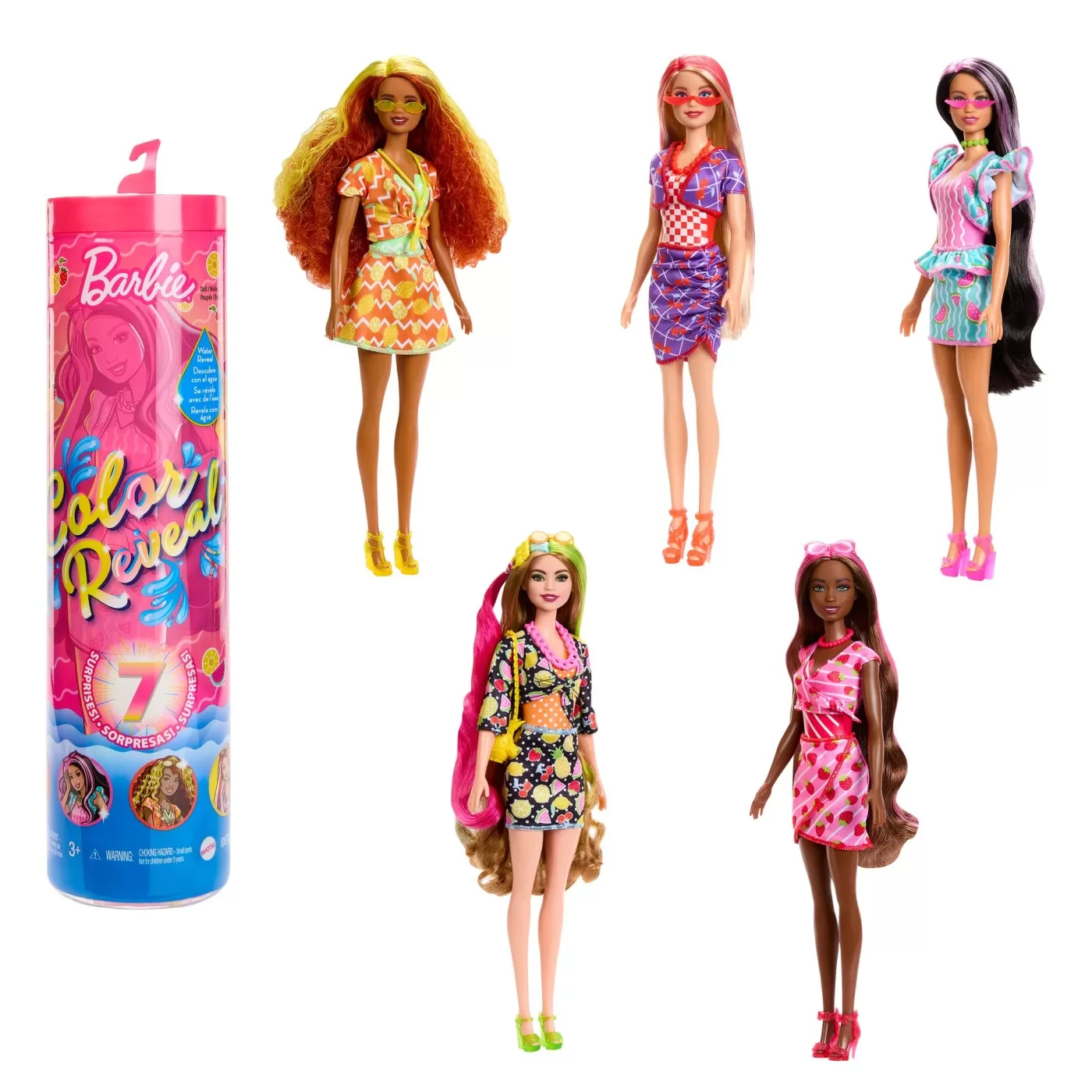 Barbie papusa barbie color reveal, copii varsta 3 ani pana la 9 ani [1]