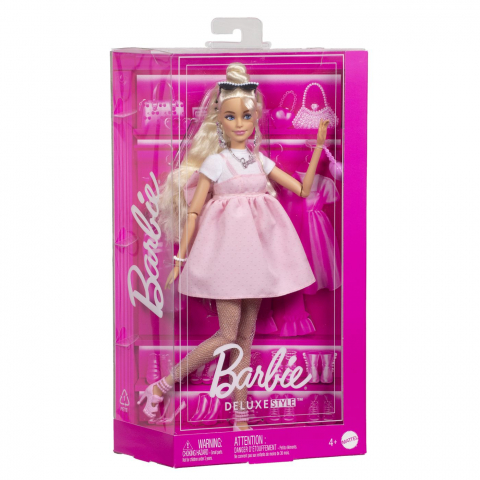 Jocuri de rol - Barbie papusa barbie deluxe style, varsta de la 4 ani la 8 ani