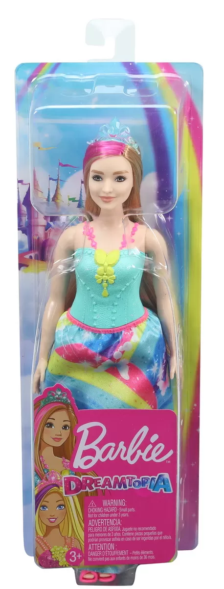 Jucării și Jocuri pentru copii - Barbie papusa printesa dreamtopia cu coronita albastra, varsta de la 3 ani la 10 ani
