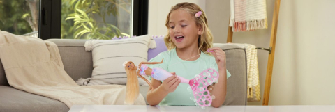 Barbie papusa sirena cu baloane de sapun [3]